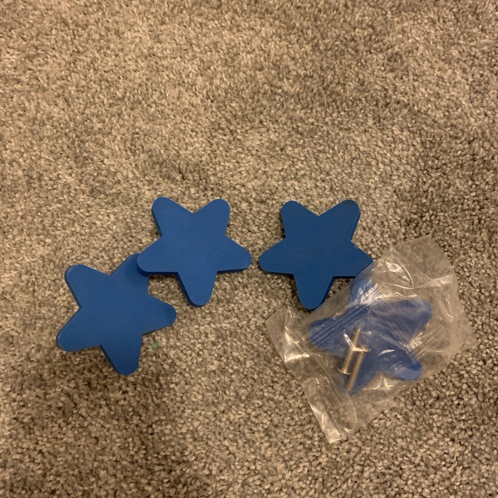 Blue star Dresser knobs - Picture 2 of 4